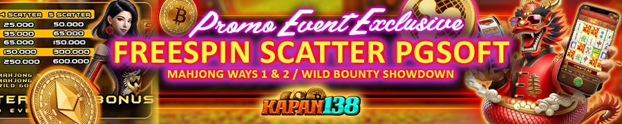 Event Freespin PG SOFT KAPAN138